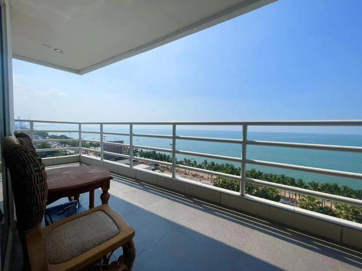 Beautiful Sea View Beach Front Condo Pattaya Ngoại thất bức ảnh