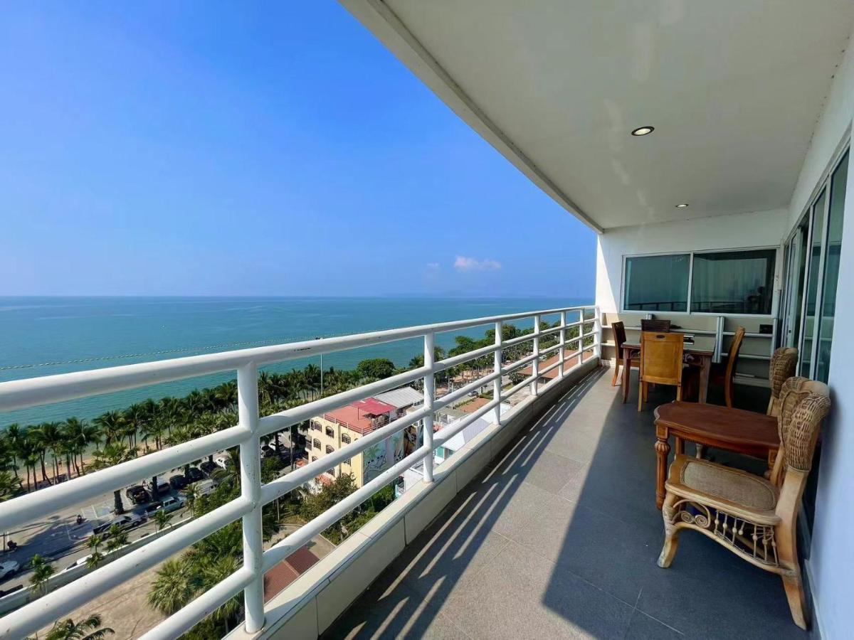 Beautiful Sea View Beach Front Condo Pattaya Ngoại thất bức ảnh