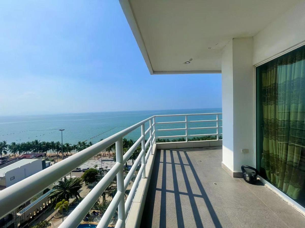 Beautiful Sea View Beach Front Condo Pattaya Ngoại thất bức ảnh