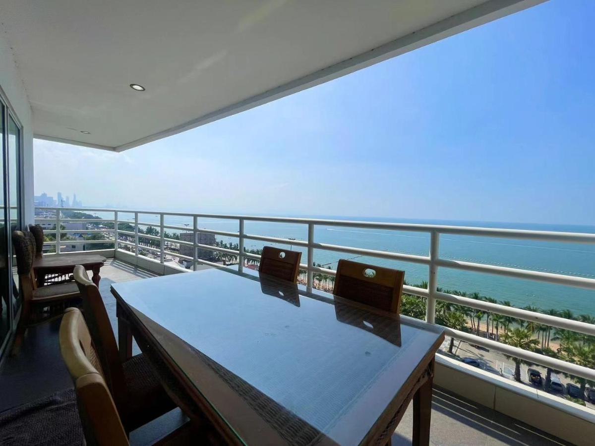 Beautiful Sea View Beach Front Condo Pattaya Ngoại thất bức ảnh